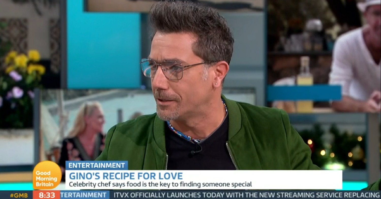 Gino D'Acampo on GMB today 