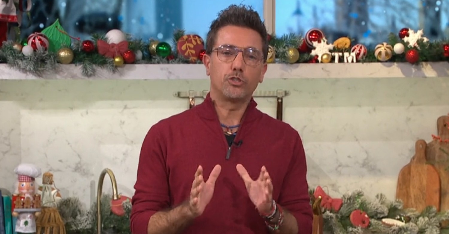 Gino D'Acampo on This Morning today