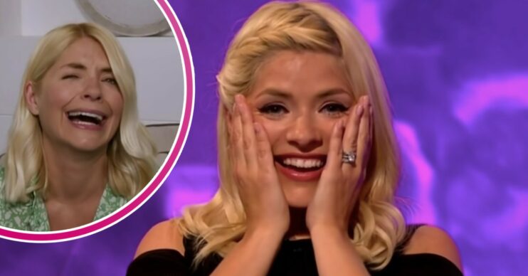 Holly Willoughby on Celeb Juice