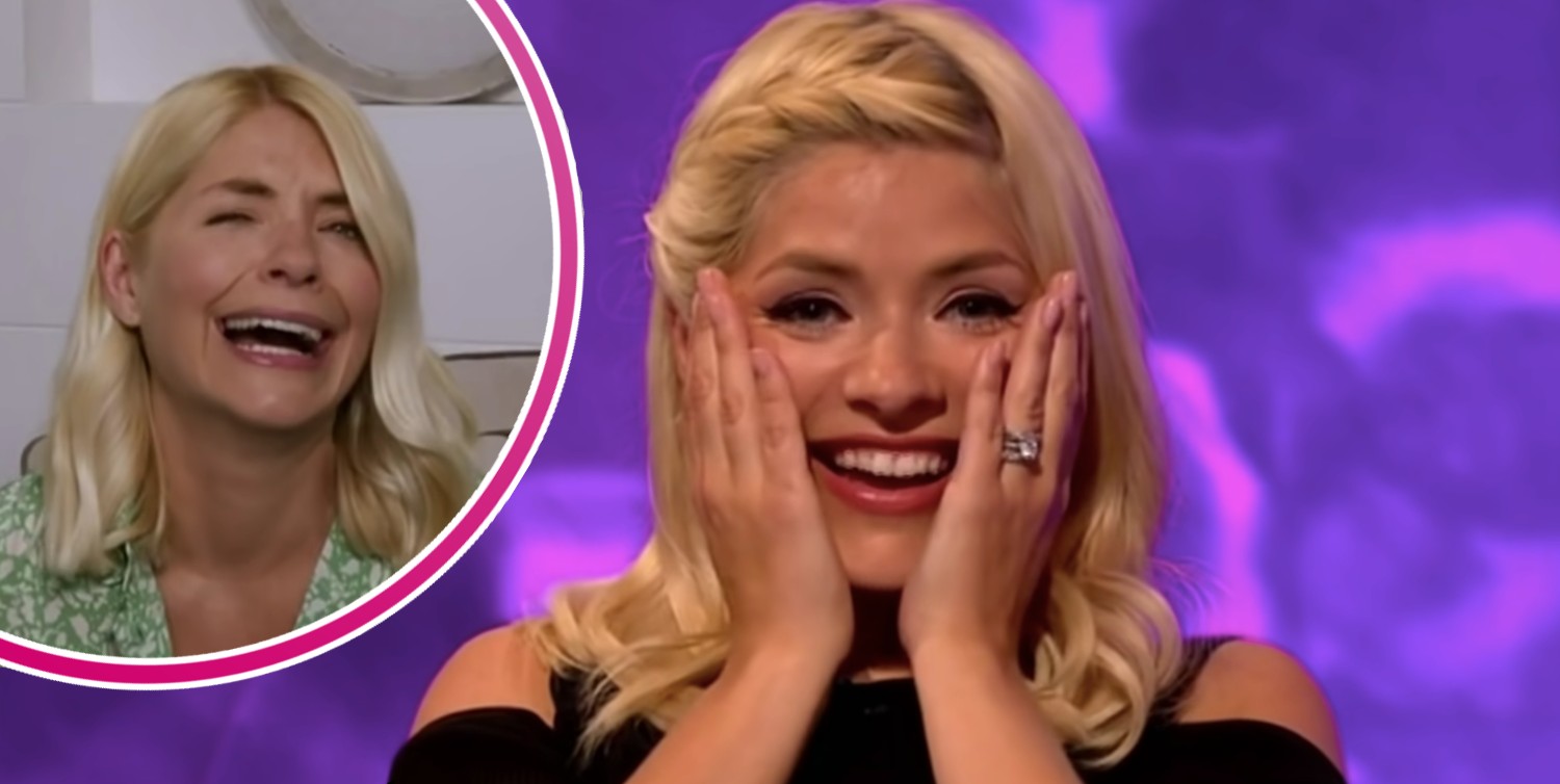 Holly Willoughby on Celeb Juice