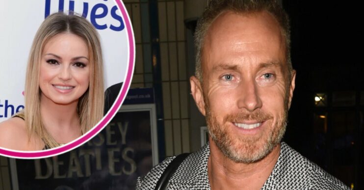 Ola and James Jordan smiling
