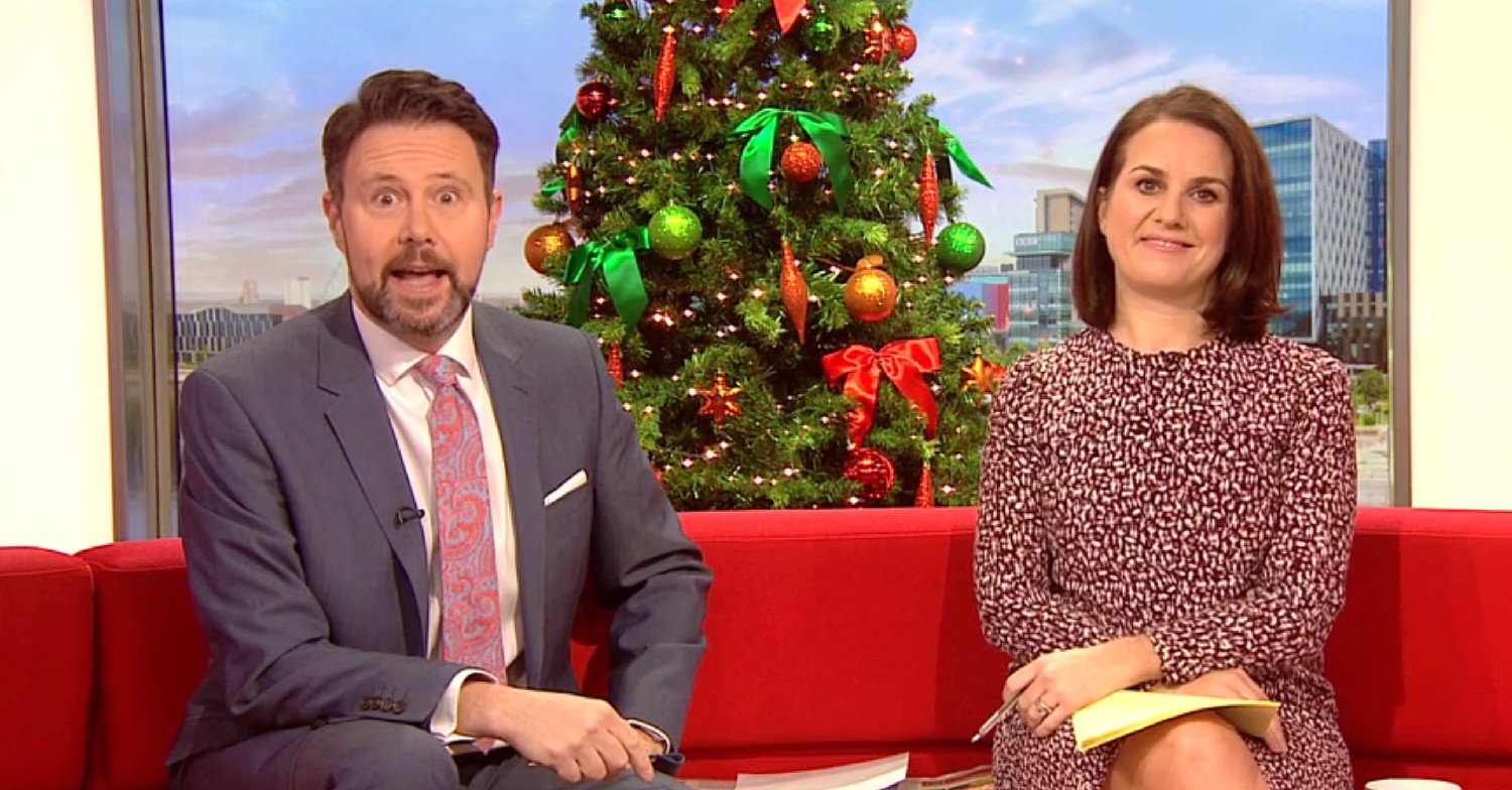 Jon Kay and Nina Warhurst on BBC Breakfast 