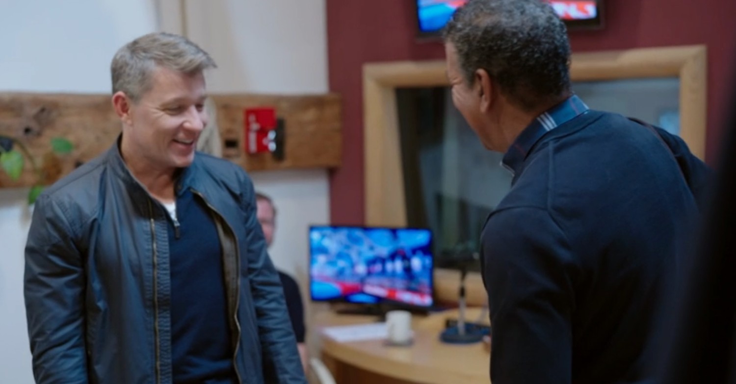 Ben Shephard and Chris Kamara