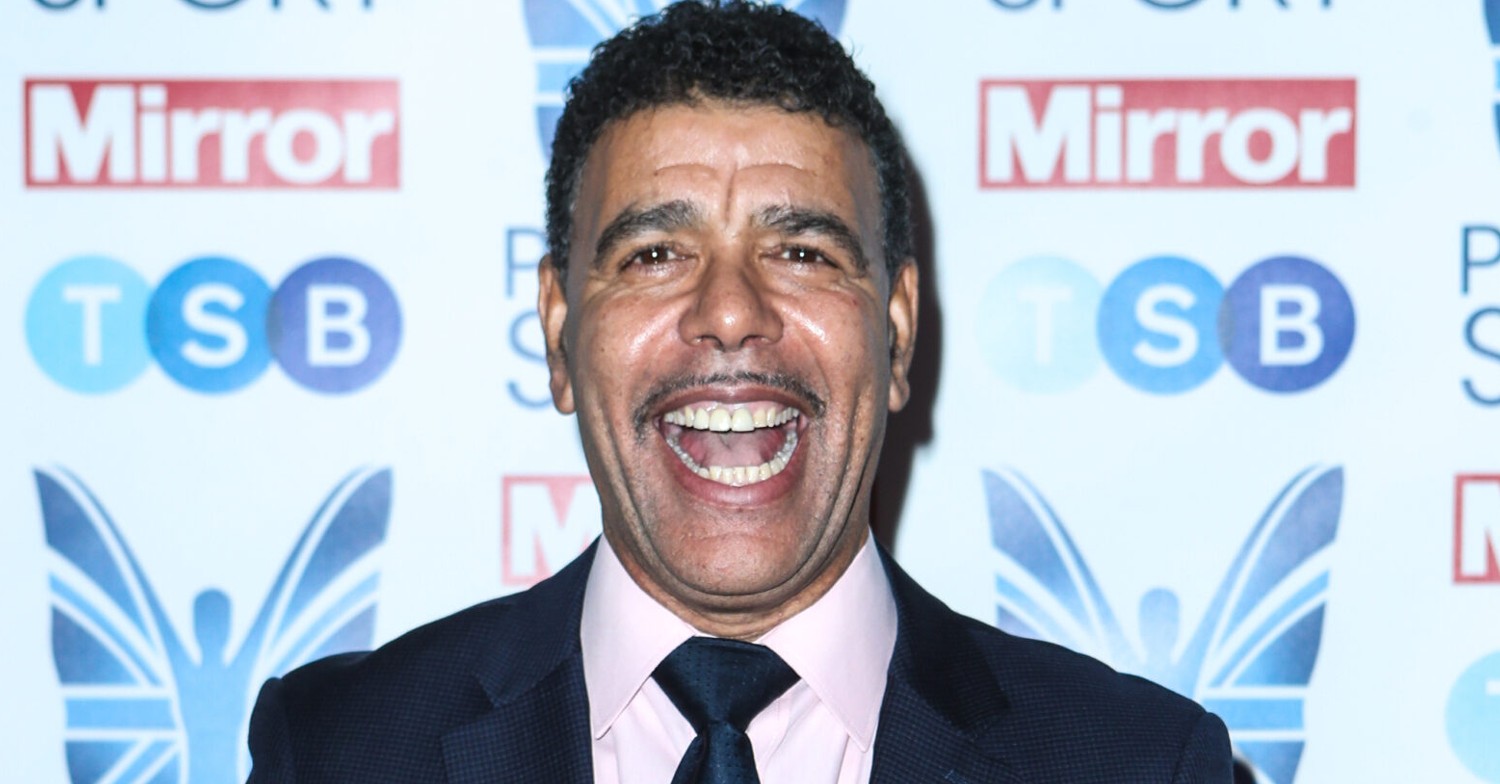 Chris Kamara smiling