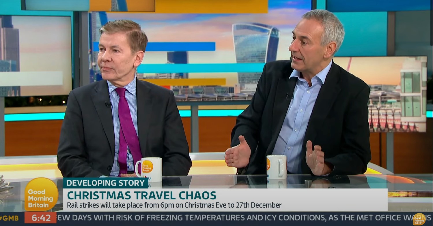 Andrew Pierce and Kevin Maguire on GMB today 