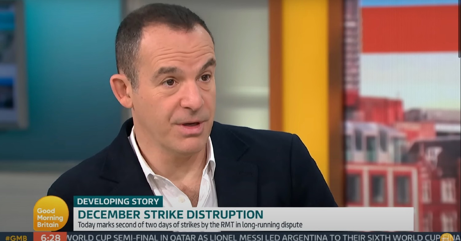 Martin Lewis on GMB today 