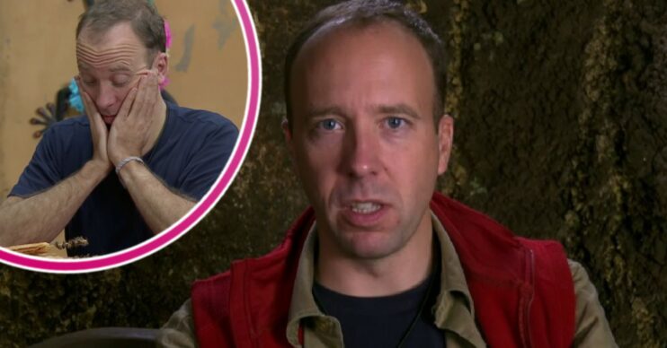 Matt hancock on I'm A Celebrity