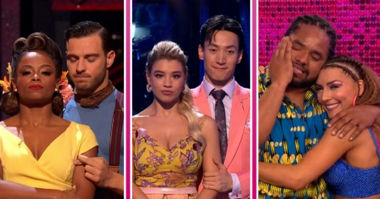 Fleur East and Vita Coppolla, Molly Rainford and Carlos Gu, Hamza Yassin and Jowita Przystal are in Strictly final