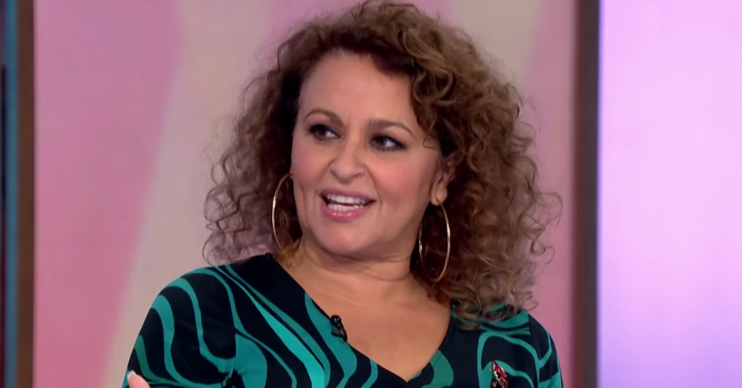 Nadia Sawalha on Loose Women (Credit: ITV)