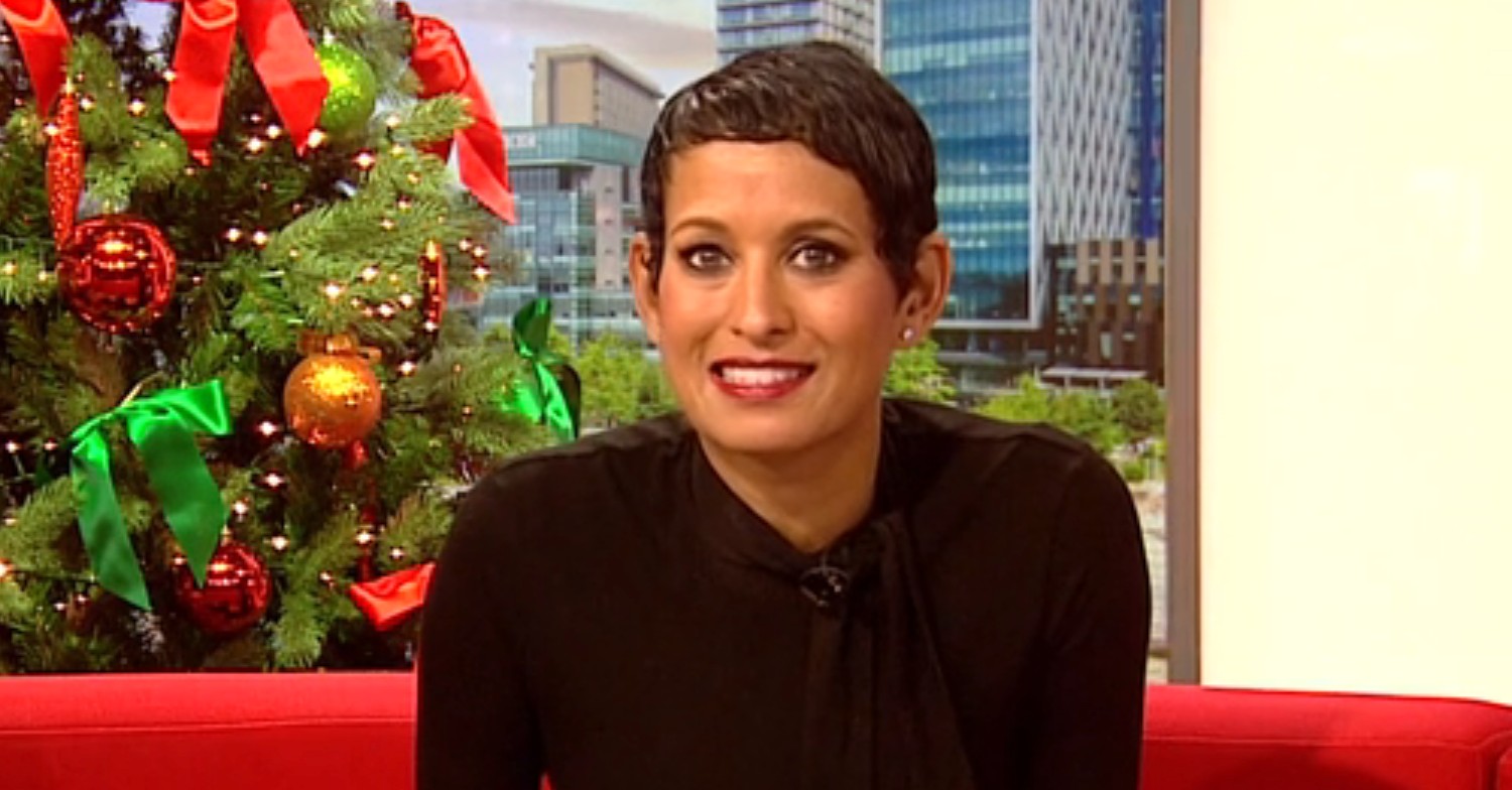 Naga Munchetty on BBC Breakfast today
