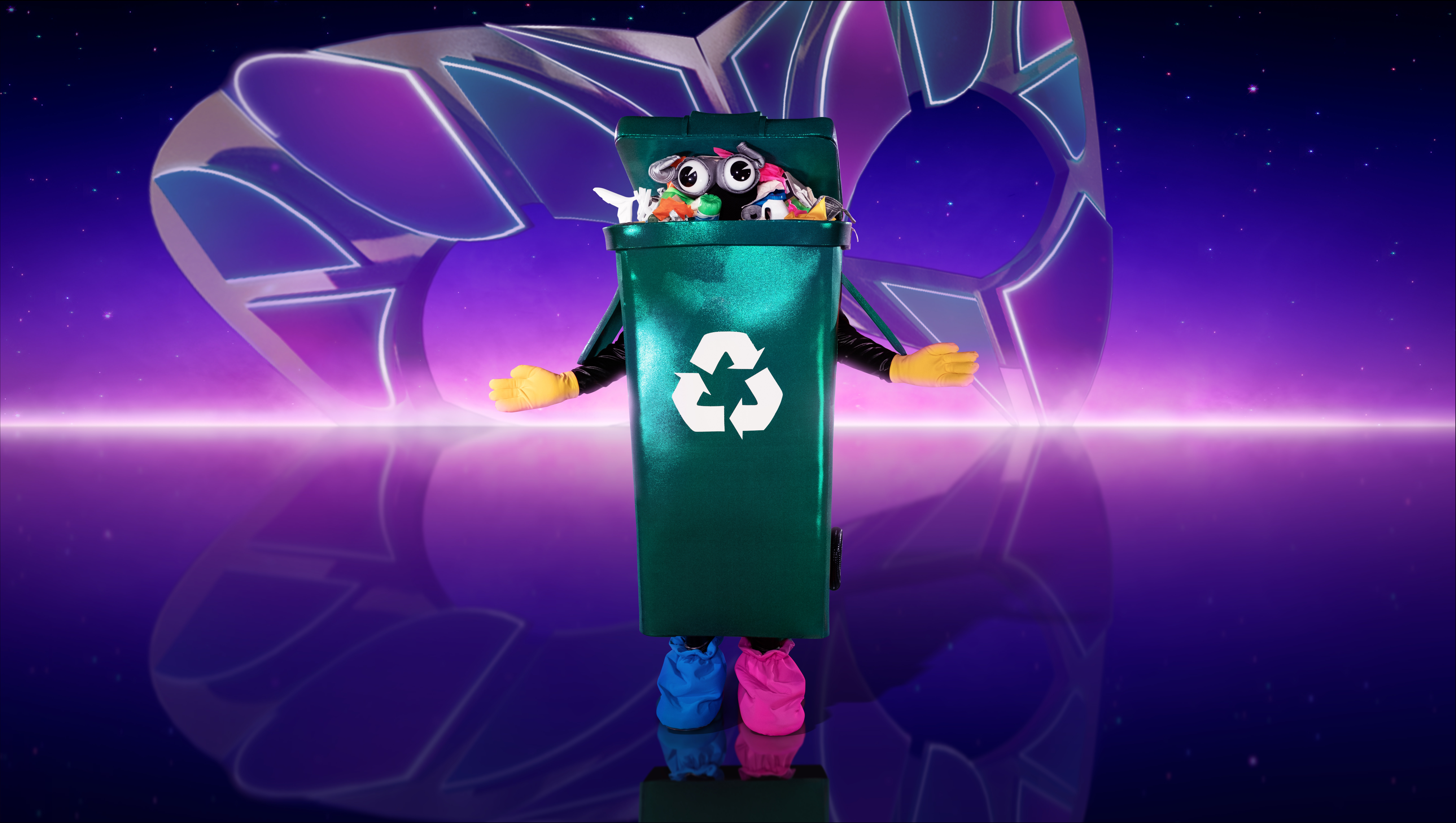 Rubbish waves on The Masked Singer