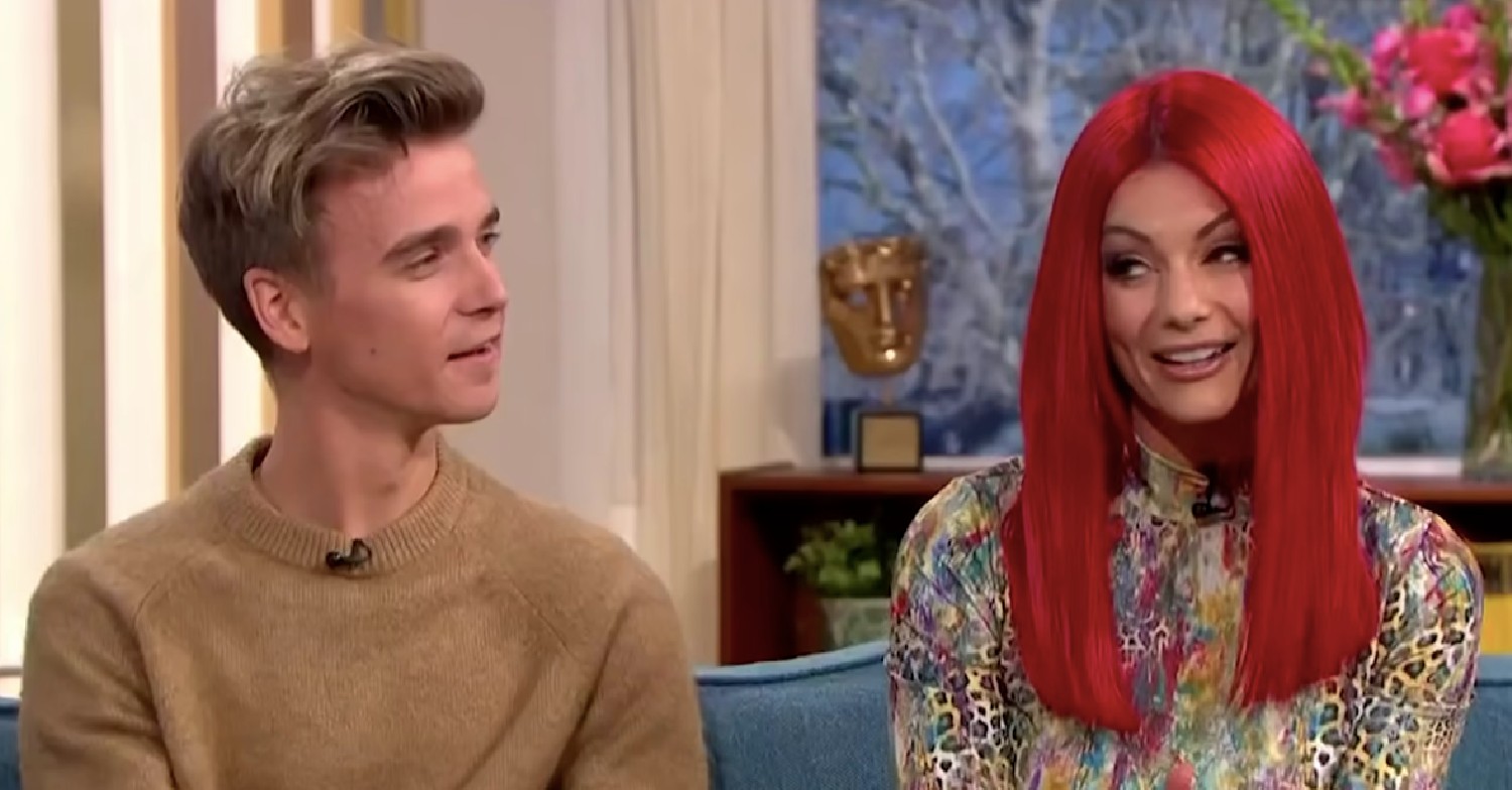 Dianne Buswell and Joe Sugg on This Morning 