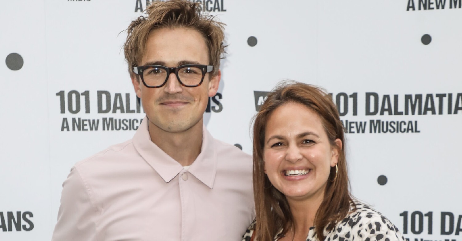 Tom Fletcher of McFly and Giovanna Fletcher 