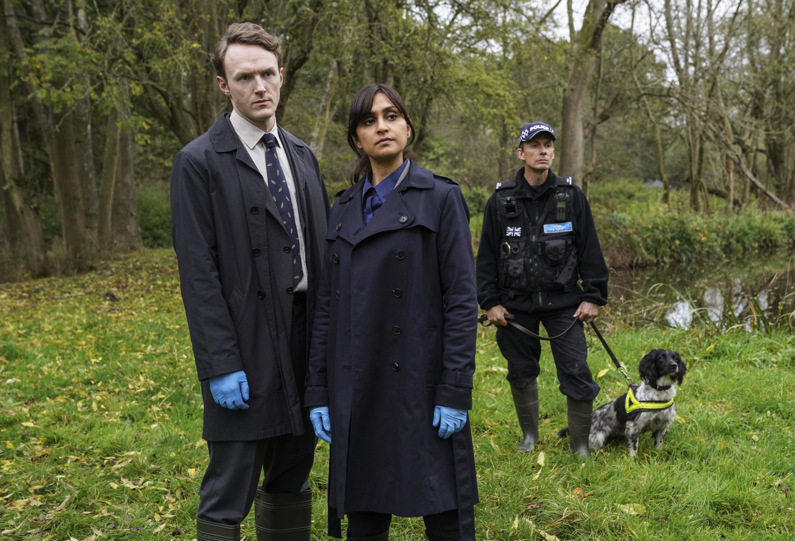DI Andrew Walsh and DC Meena Puri in Silent Witness