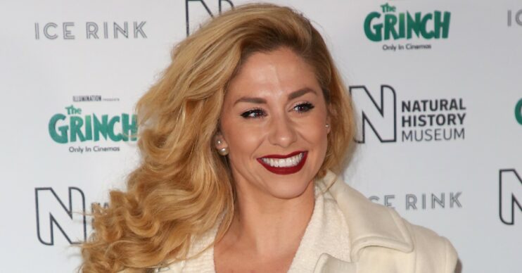 Dancing On Ice star Alexandra Murphy smiling at event