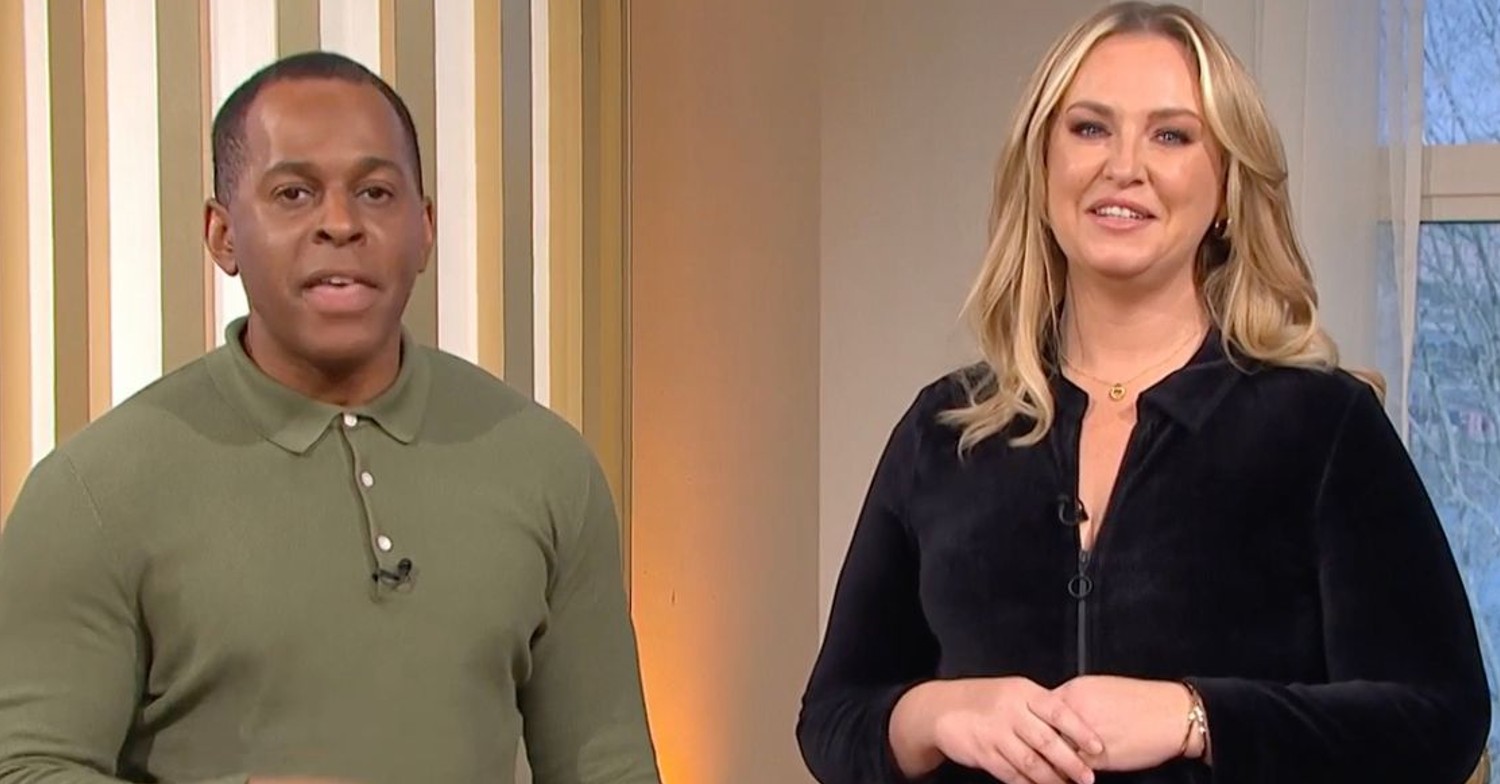 Andi Peters and Josie Gibson on This Morning today