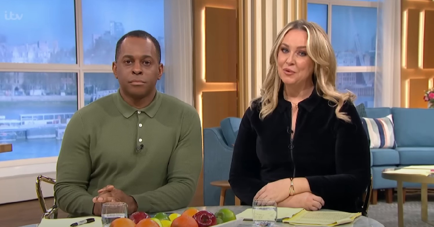 Andi Peters and Josie Gibson hosting This Morning today