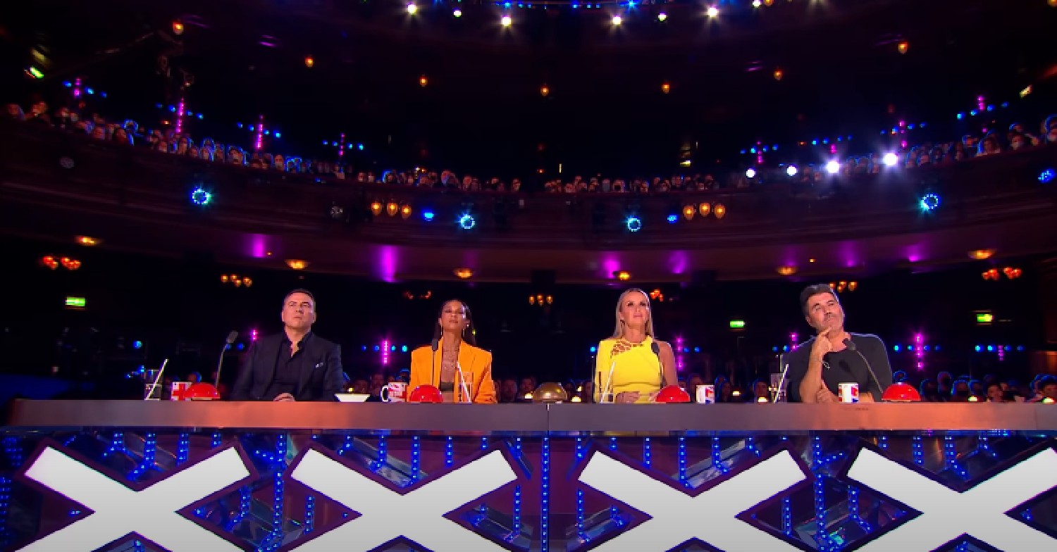 BGT judges sitting behind panel