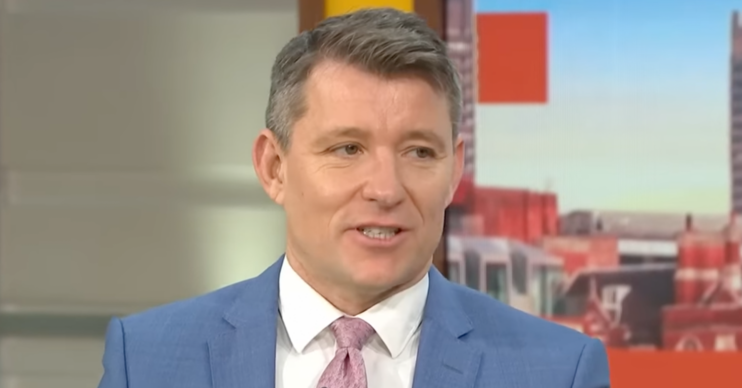 Ben Shephard chatting on GMB