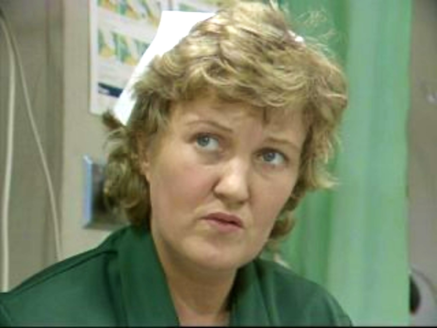 Brenda Fricker playing Megan Roach in Casualty