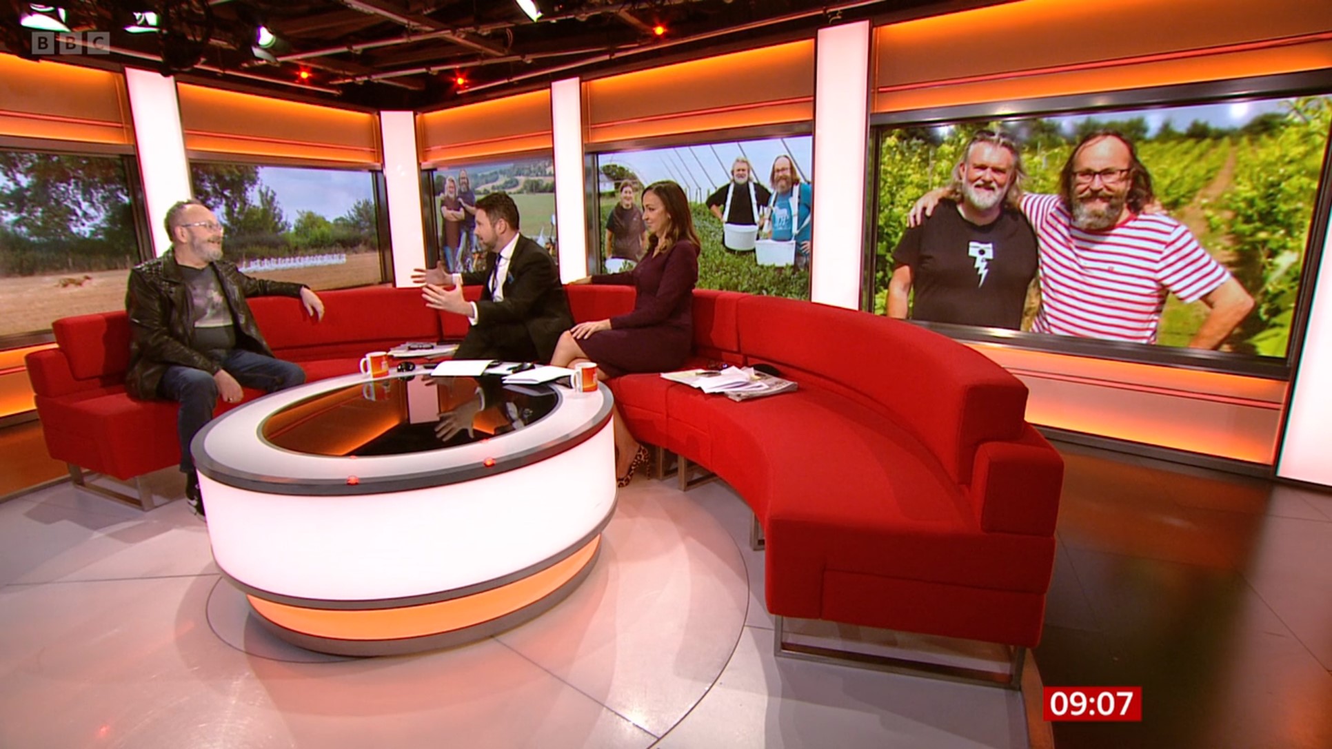 Dave Myers on BBC Breakfast