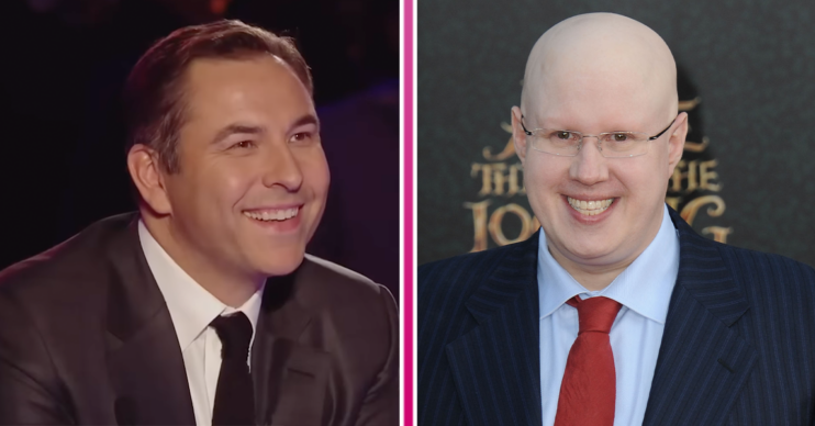 David Walliams and Matt Lucas smiling