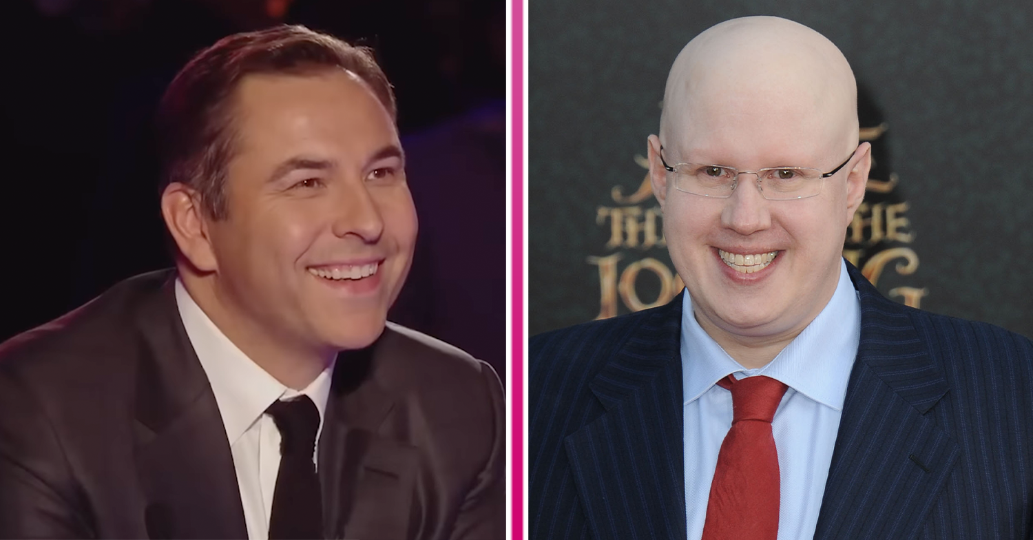 David Walliams and Matt Lucas smiling
