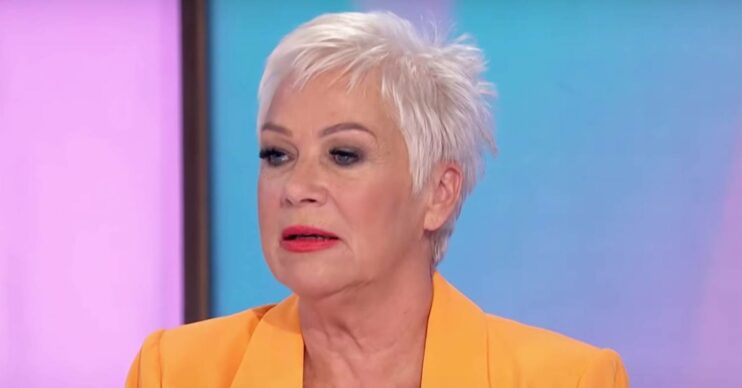 Denise Welch listens