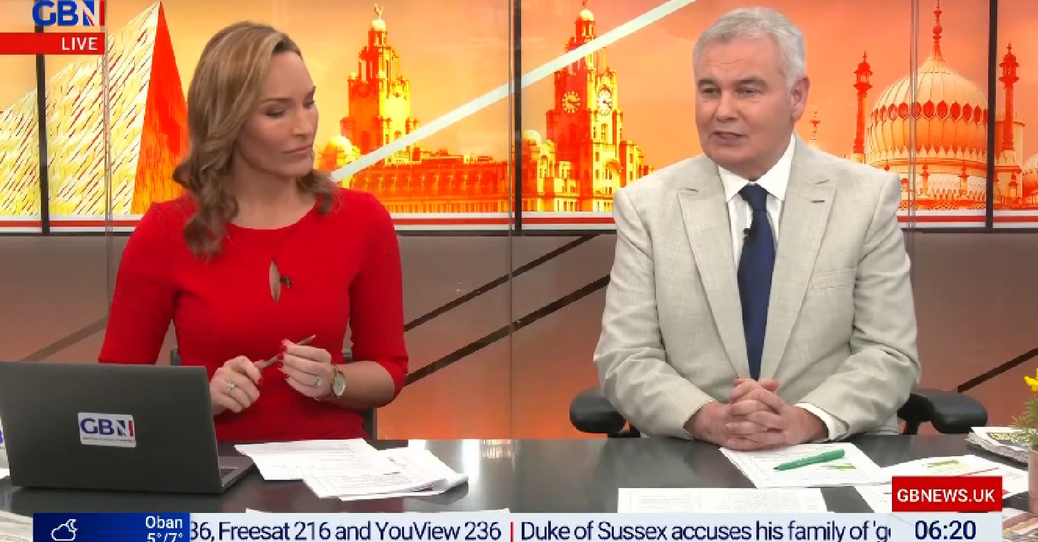 Isabel Webster and Eamonn Holmes on GB News today