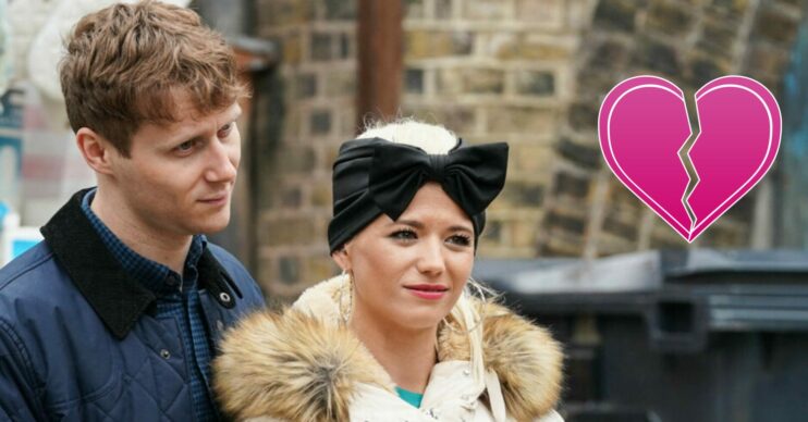EastEnders' Jay and Lola with a broken heart