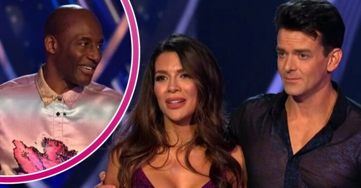 John Fashanu, Ekin-Su and Brendyn on Dancing On Ice