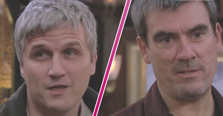 Emmerdale: Caleb and Cain split pic