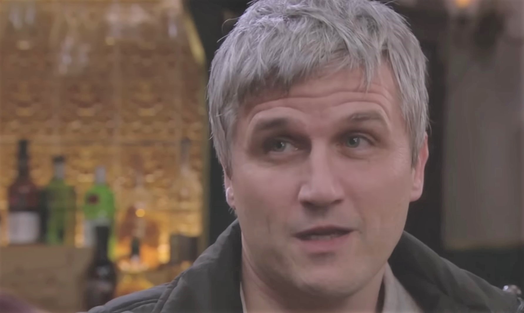 Caleb in Emmerdale reveals his revenge plot as he looks at Cain with a veiled threat in his eyes