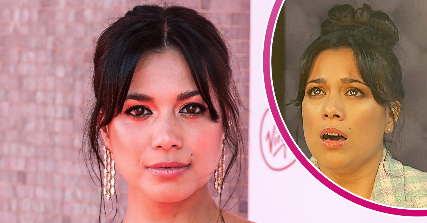 Emmerdale star Fiona Wade on the red carpet and in a bubble as Priya Kotecha