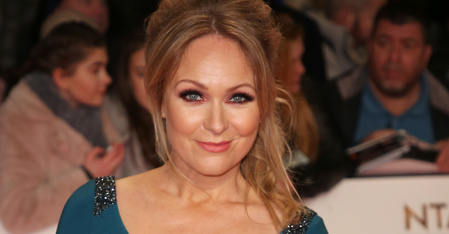 Michelle Hardwick is smiling at the NTAs