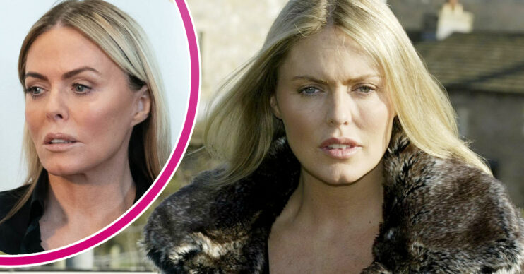 Emmerdale's Sadie King and in a bubble, EastEnders' Emma Harding