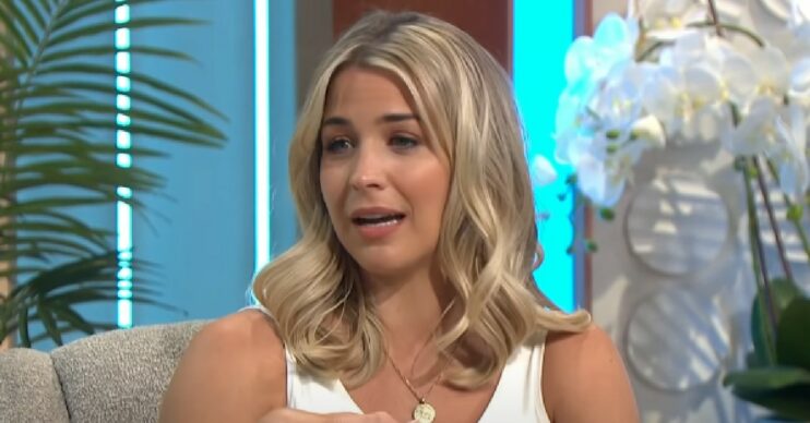 Gemma Atkinson speaking on Lorraine