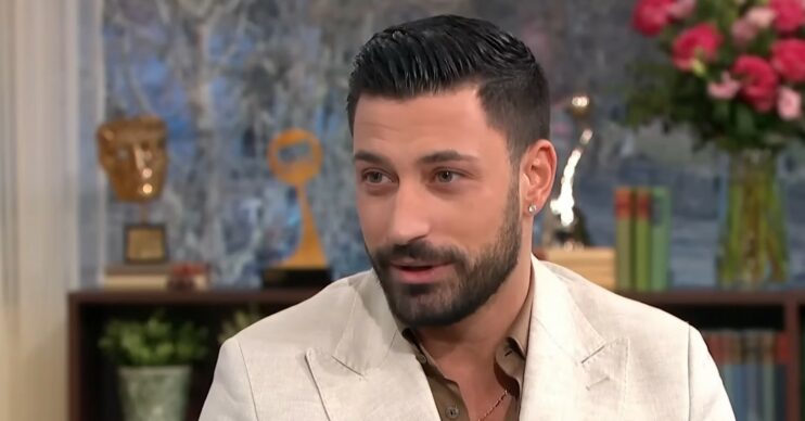 Giovanni Pernice looks smouldering on This Morning