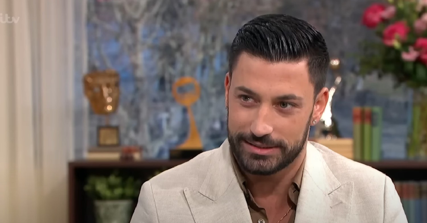 Giovanni Pernice during This Morning interview