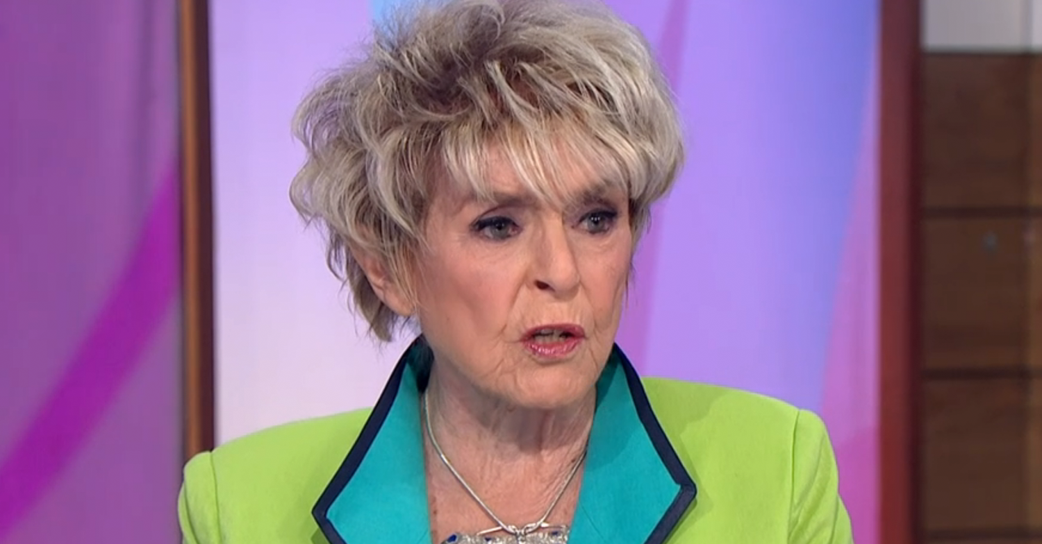 Gloria Hunniford speaking on Loose Women