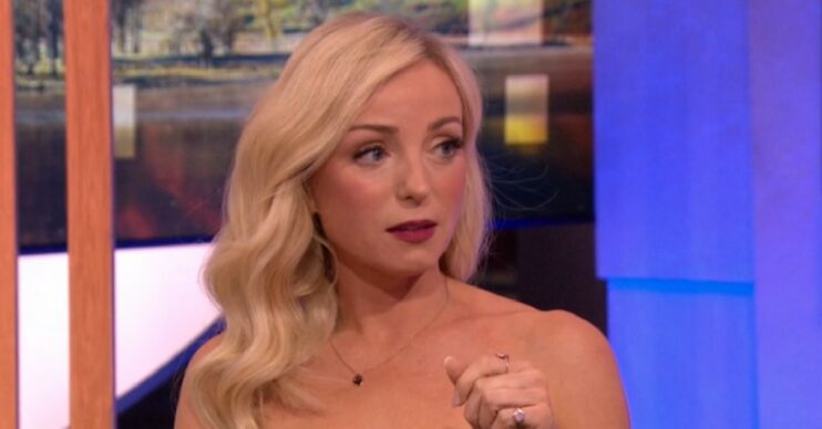Helen George on The One Show last night
