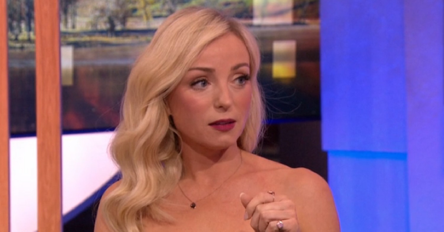 Helen George on The One Show last night