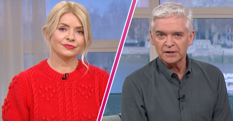 Holly Willoughby and Phillip Schofield presenting This Morning