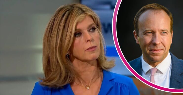 Kate Garraway tearing up on GMB and Matt Hancock smiling
