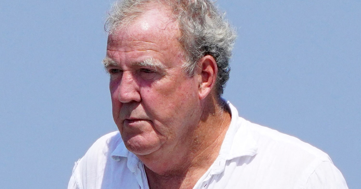 Jeremy Clarkson looks glum
