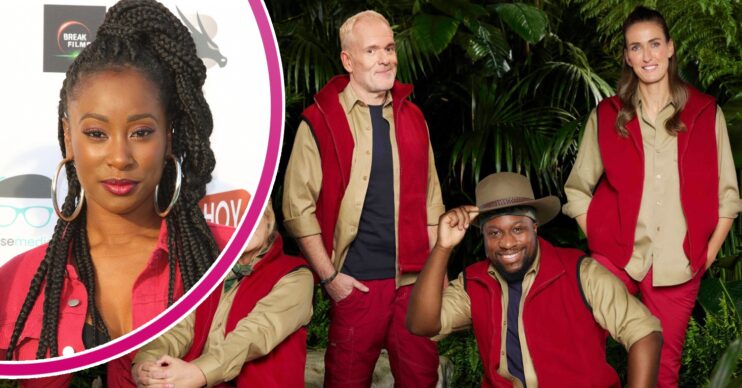 Scarlette Douglas and her I'm A Celebrity campmates