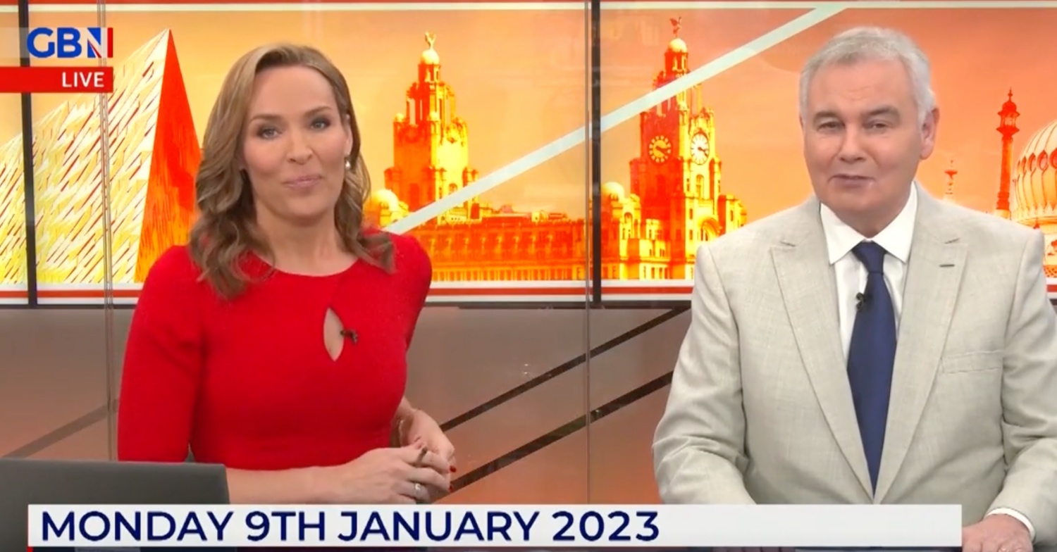Isabel Webster and Eamonn Holmes on GB News today
