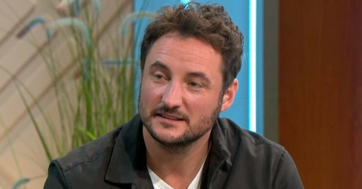James Bye talking to Lorraine Kelly