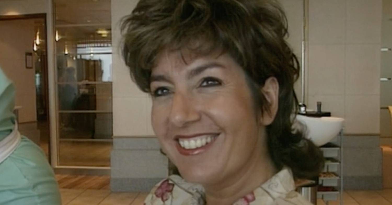 Jane McDonald during her time on The Cruise