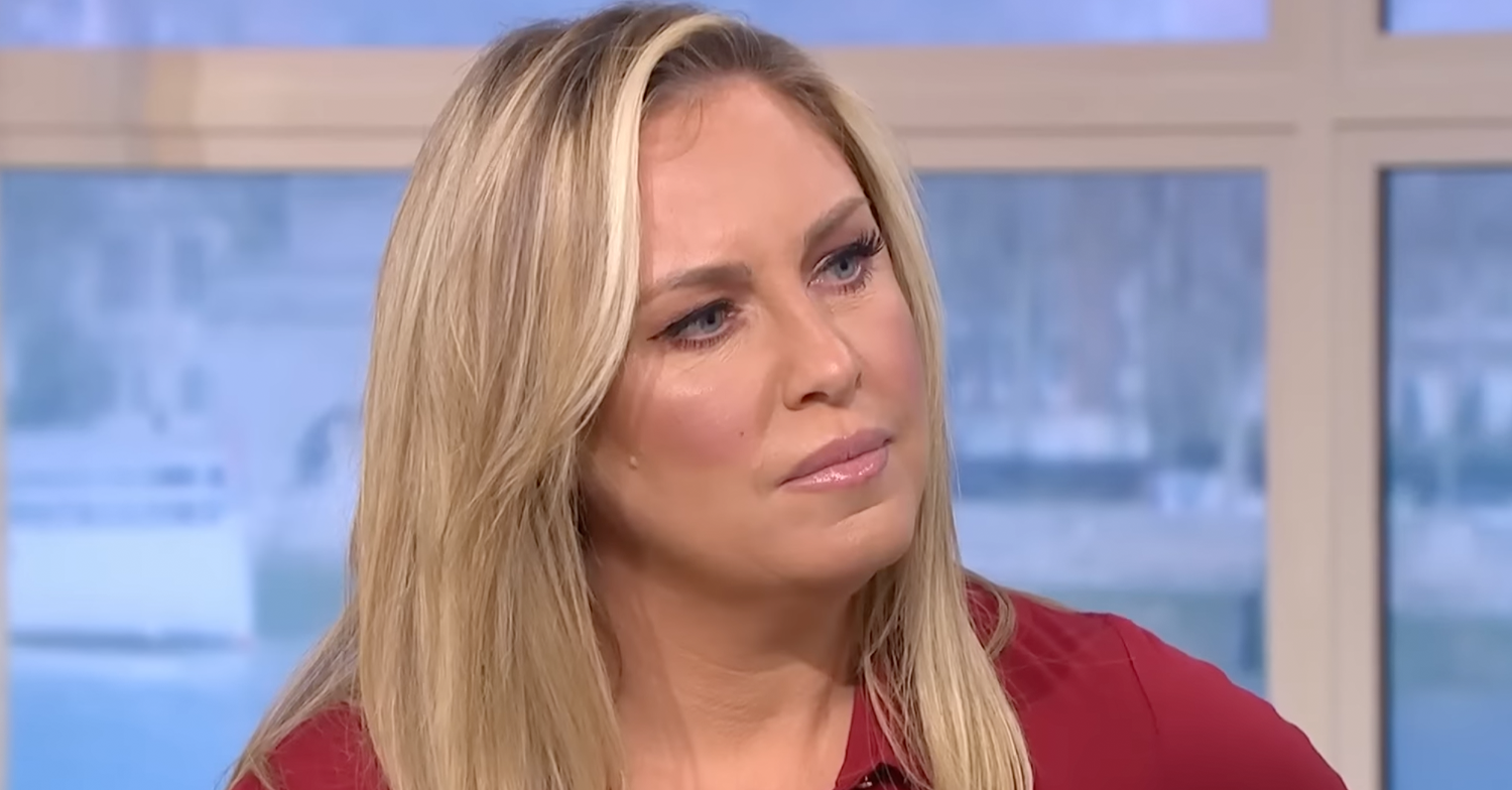 Josie Gibson looking concerned